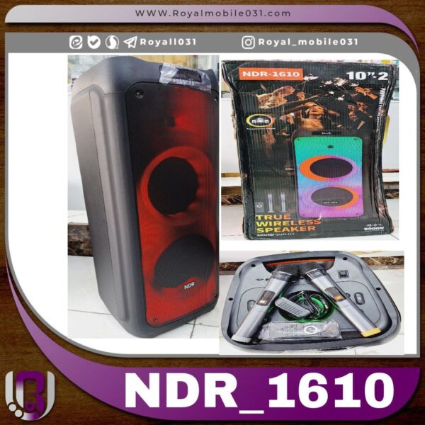 اسپیکر بزرگ چمدانی NDR-1610